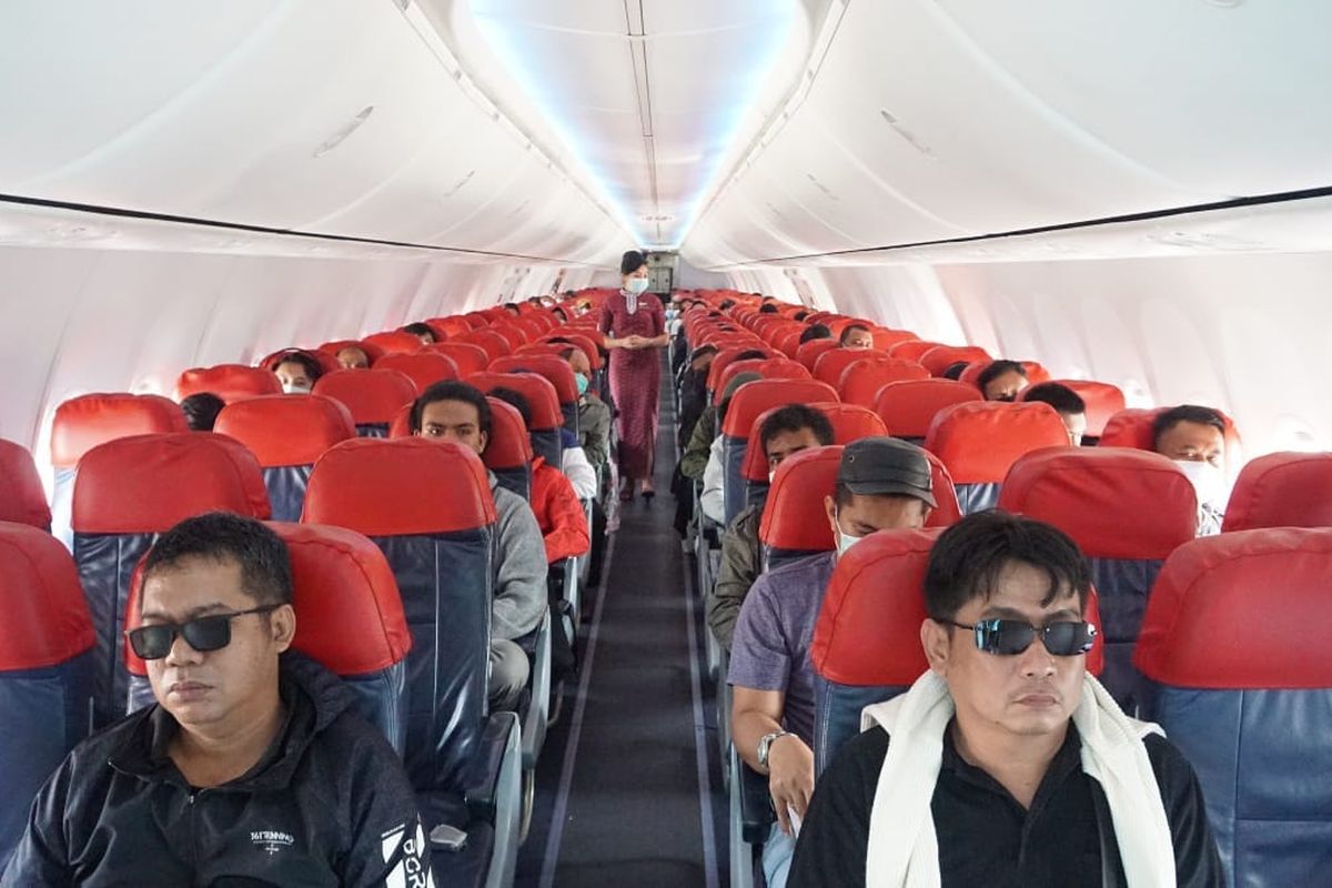 Lion Air Group Implementasikan Pengaturan Sistem Jarak Aman