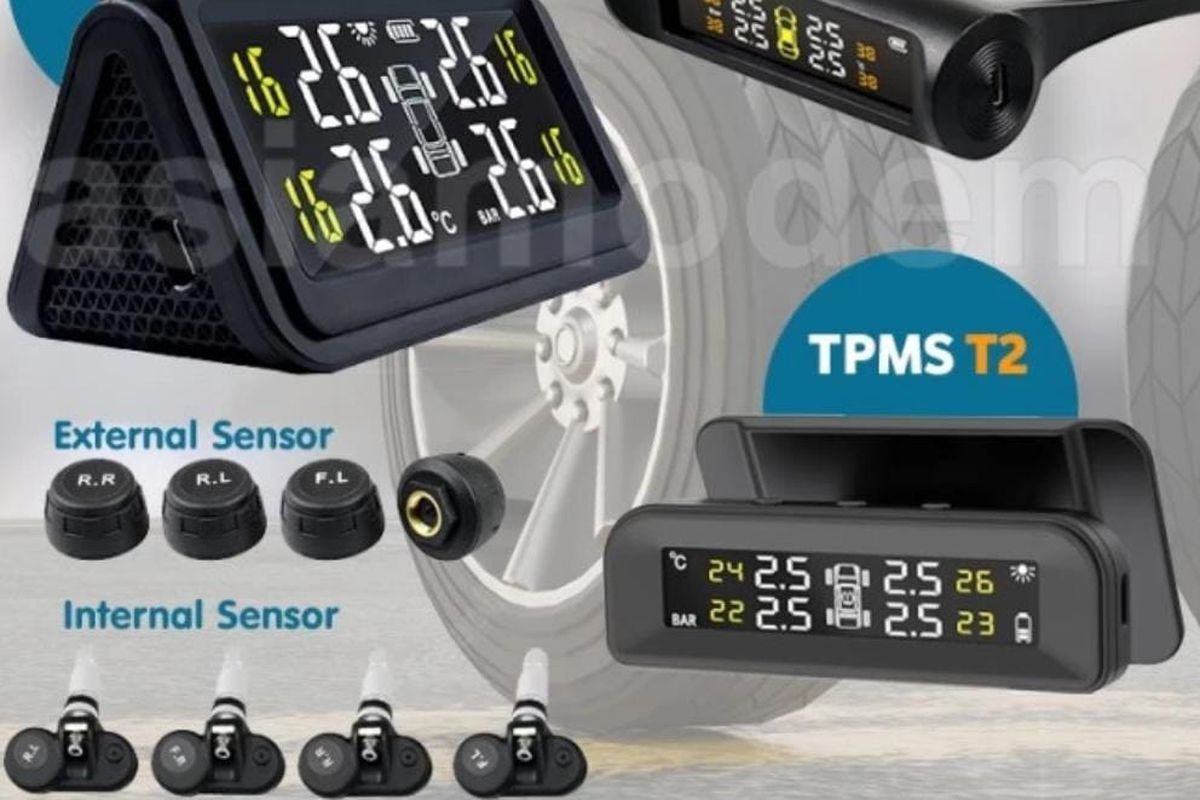 Alat ini digunakan untuk memonitor tekanan udara ban mobil secara langsung.