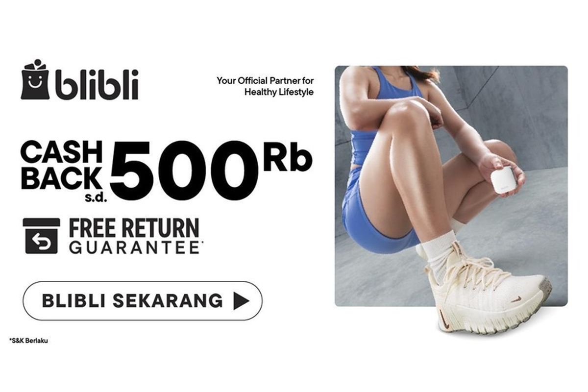 Dapatkan sepatu Adidas dengan kualitas terbaik melalui Promo Sport Blibli.