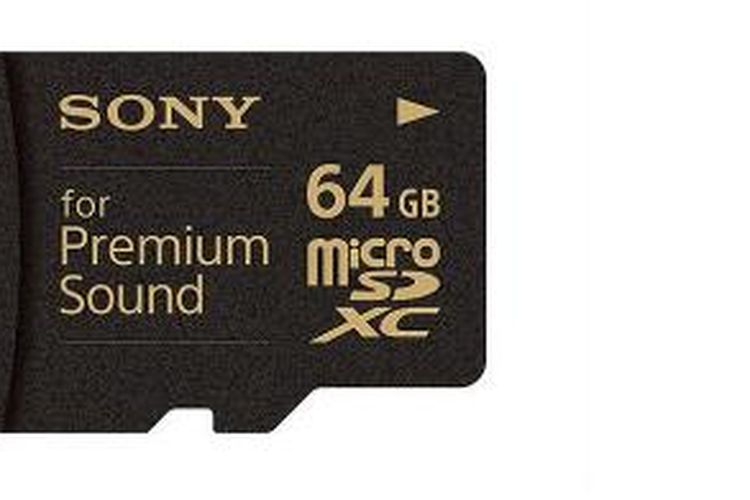 Kartu memori Micro SD khusus audio dari Sony