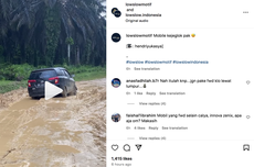 Video LCGC Calya Terjebak di Jalan Berlumpur, Kelemahan FWD