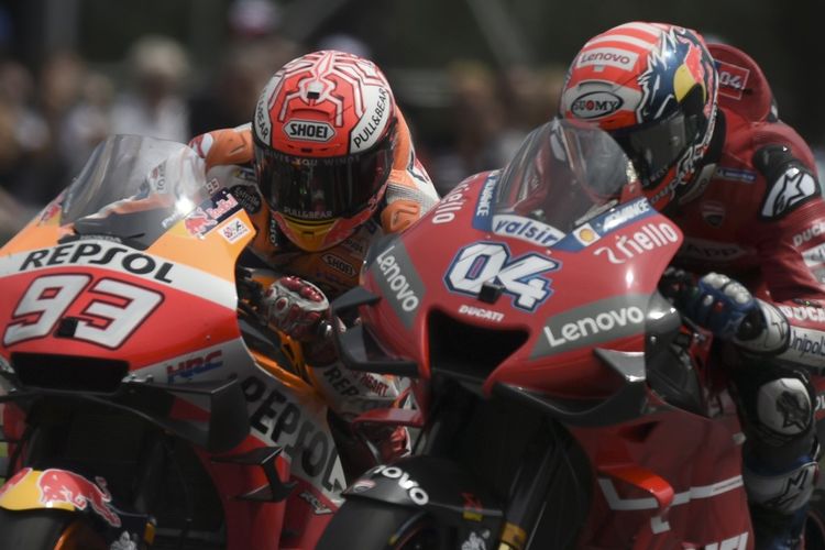 Foto Marquez Tetap Tampil Di Fp2 Motogp Thailand