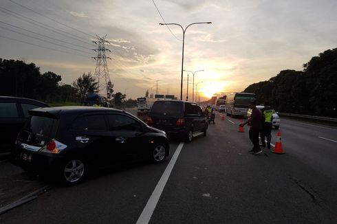 Polres Karawang Imbau Pengendara Hindari Kepadatan Lalu Lintas akibat Pengerjaan Tol