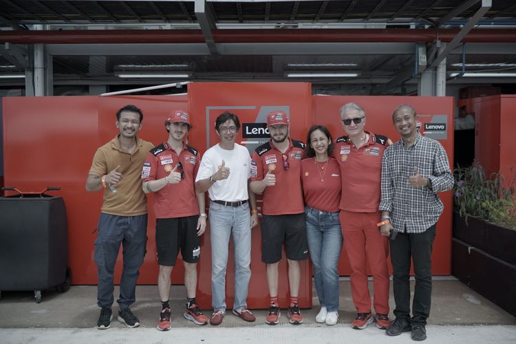 Shell dan Ducati Lenovo