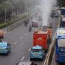 Tekan Polusi Udara di Jakarta, DLH Semprotkan 4.000 Liter 