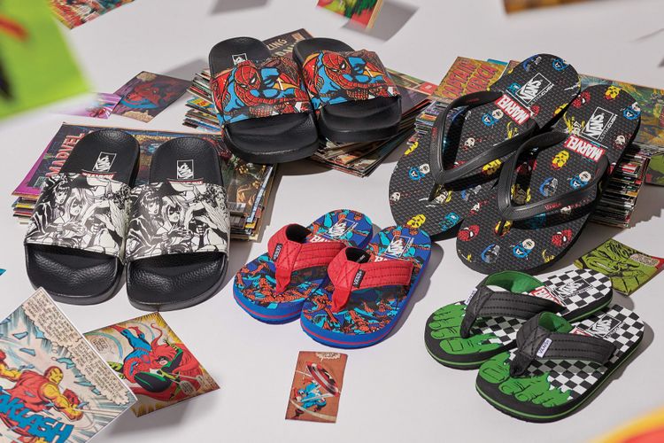  Vans  x Marvel Ciptakan Sneaker yang Terinspirasi Superhero