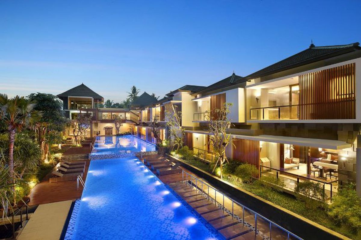 Royal Kamuela Villas and Suites di Monkey Forest, Ubud, Kabupaten Gianyar, Bali.