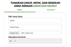 Cara Bayar Zakat Fitrah secara Online, Mudah Bisa lewat HP