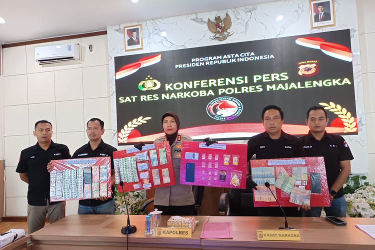 IRT di Majalengka Produksi Narkoba Cair dalam Botol Spray, Polisi Sebut Modus Baru