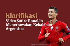 INFOGRAFIK: Beredar Video Satire Ronaldo Menertawakan Kekalahan Messi