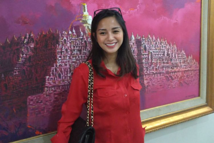 Kirana Larasati saat ditemui di Kantor DPP PDIP, Menteng, Jakarta Pusat, Selasa (23/10/2018).