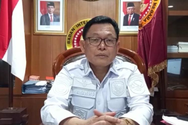 State Intelligence Agency's deputy head of communication and information Wawan Hari Purwanto.