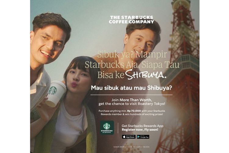 Starbucks More Than Worth juga mengajak pelanggan untuk merasakan digital experience lewat video generator berlatar daerah-daerah di Jepang yang bisa diunggah di media sosial. 