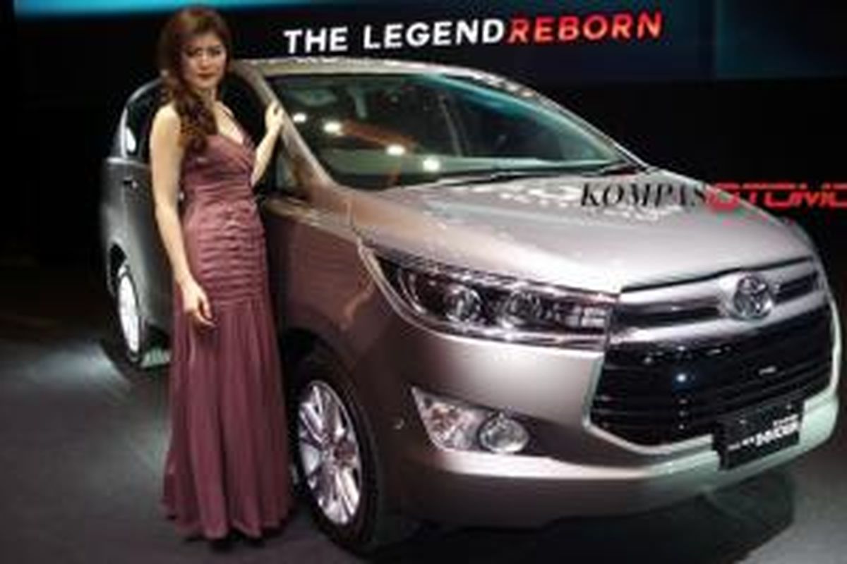 Toyota All-New Kijang Innova mendebut di Jakarta, Senin (23/11/2015).