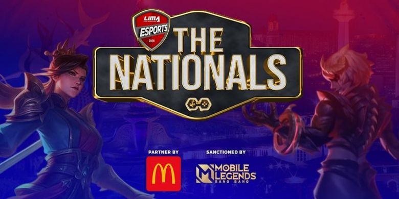 The Nationals, tajuk babak utama turnamen Mobile Legends: Bang Bang yang diselenggarakan oleh Liga Mahasiswa (LIMA) eSports.