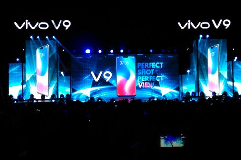 Vivo V9 Resmi di Borobudur, Berkamera Ganda Banderol Rp 4 Juta