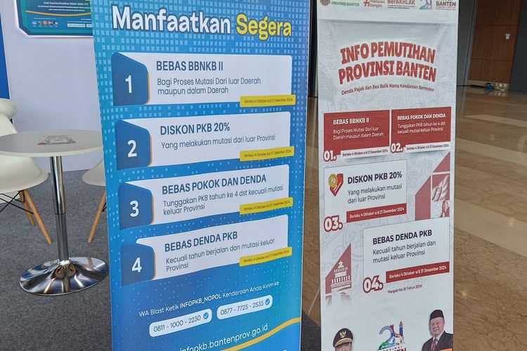 Program keringanan dan pembebasan pajak di Provinsi Banten 