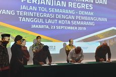 Perjanjian Pengusahaan Tol Semarang-Demak Ditandatangani