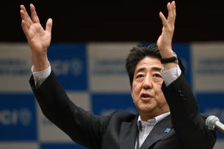 PM Jepang Shinzo Abe.