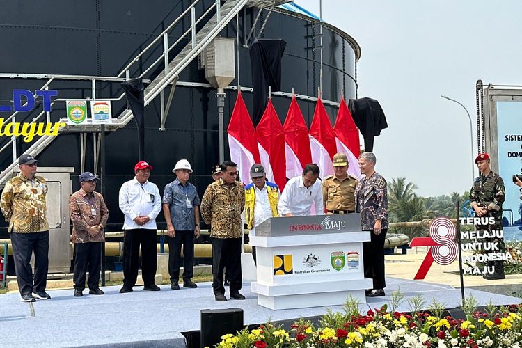  PT PP (Persero) Tbk telah menyelesaikan pembangunan Sistem Pengelolaan Air Limbah Domestik Terpadu (SPALDT) Sei Selayur di di Kota Palembang, Provinsi Sumatera Selatan (Sumsel). Peresmian pun dilakukan oleh Presiden Jokowi, Kamis (26/10/2023).