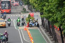 Mulai Hari Ini, Pengendara yang Lintasi Jalur Sepeda Tomang Raya Bakal Ditilang