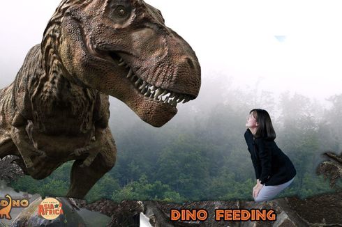 Jelang Imlek, Ada Wahana Wisata Baru Bertema Dinosaurus di Bandung