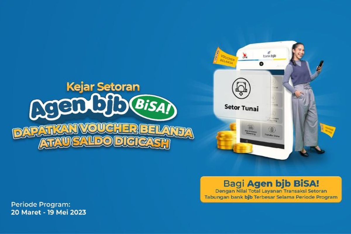 Bank BJB hadirkan program menarik untuk Agen BJB BiSA!. 

