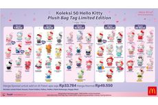 McDonald’s Indonesia Hadirkan Koleksi Spesial Hello Kitty Edisi 50th Anniversary