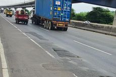 Hati-hati, Ada 4 Titik Perbaikan Jalan di Tol Jakarta-Cikampek