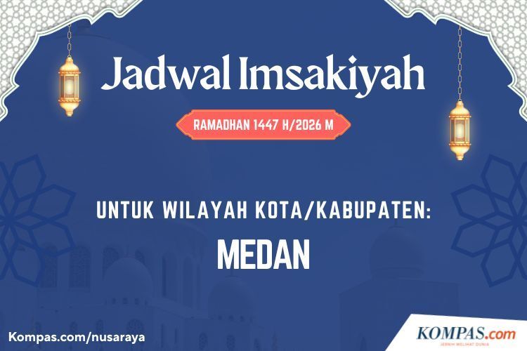 Jadwal Imsak Kota Medan Selama Ramadhan 2026 Versi Muhammadiyah