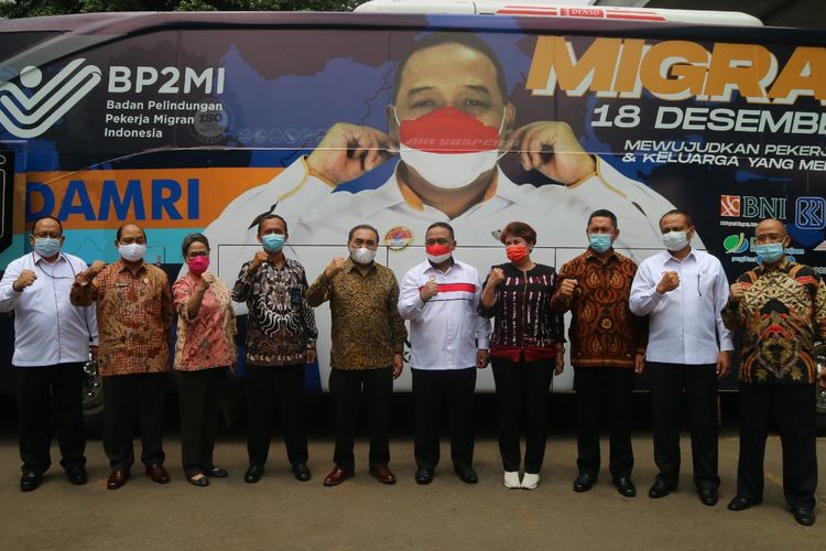 Kerja sama Damri dan BP2MI