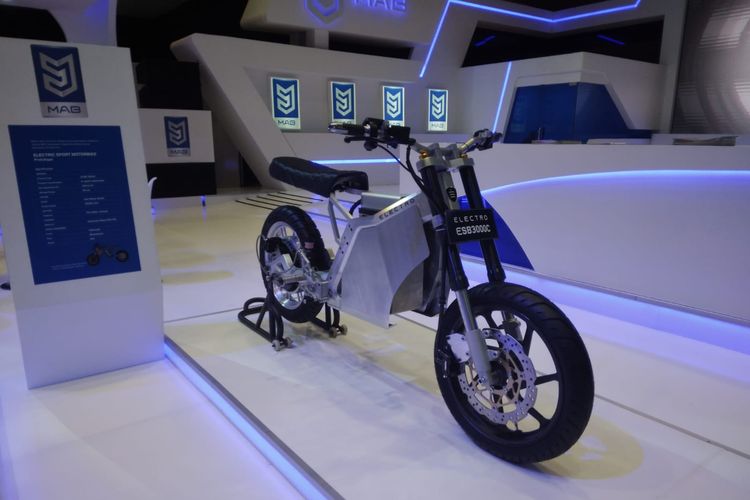 Prototipe Electro ELSB 3000C di pameran Periklindo Electric Vehicle Show (PEVS) 2022.