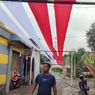 Tepis Isu Bendera Lain, Kampung di Tasik Kompak Kibarkan Merah Putih Sepanjang 100 Meter