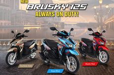 Skutik Kawasaki Brusky 125, Mirip Honda Vario 125