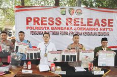10 Pencuri Motor yang Ditangkap Polresta Bandara Soekarno-Hatta Sudah Beraksi di 30 Lokasi