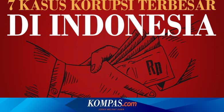 Infografik 7 Kasus Korupsi Dengan Kerugian Terbesar Di Indonesia