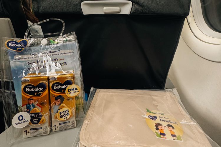 Bebelac bekerja sama dengan Citilink menghadirkan paket khusus untuk penumpang anak-anak, salah satunya dalam penerbangan rute Bali-Jakarta pada Selasa (1572025) yang termasuk rute favorit liburan keluarga.