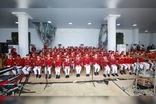 Paduan Suara Sekolah Rakyat Tampil di Upacara HUT Ke-81 RI di Istana Merdeka