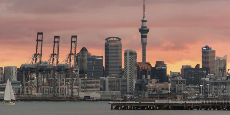 Kota Auckland di Selandia Baru