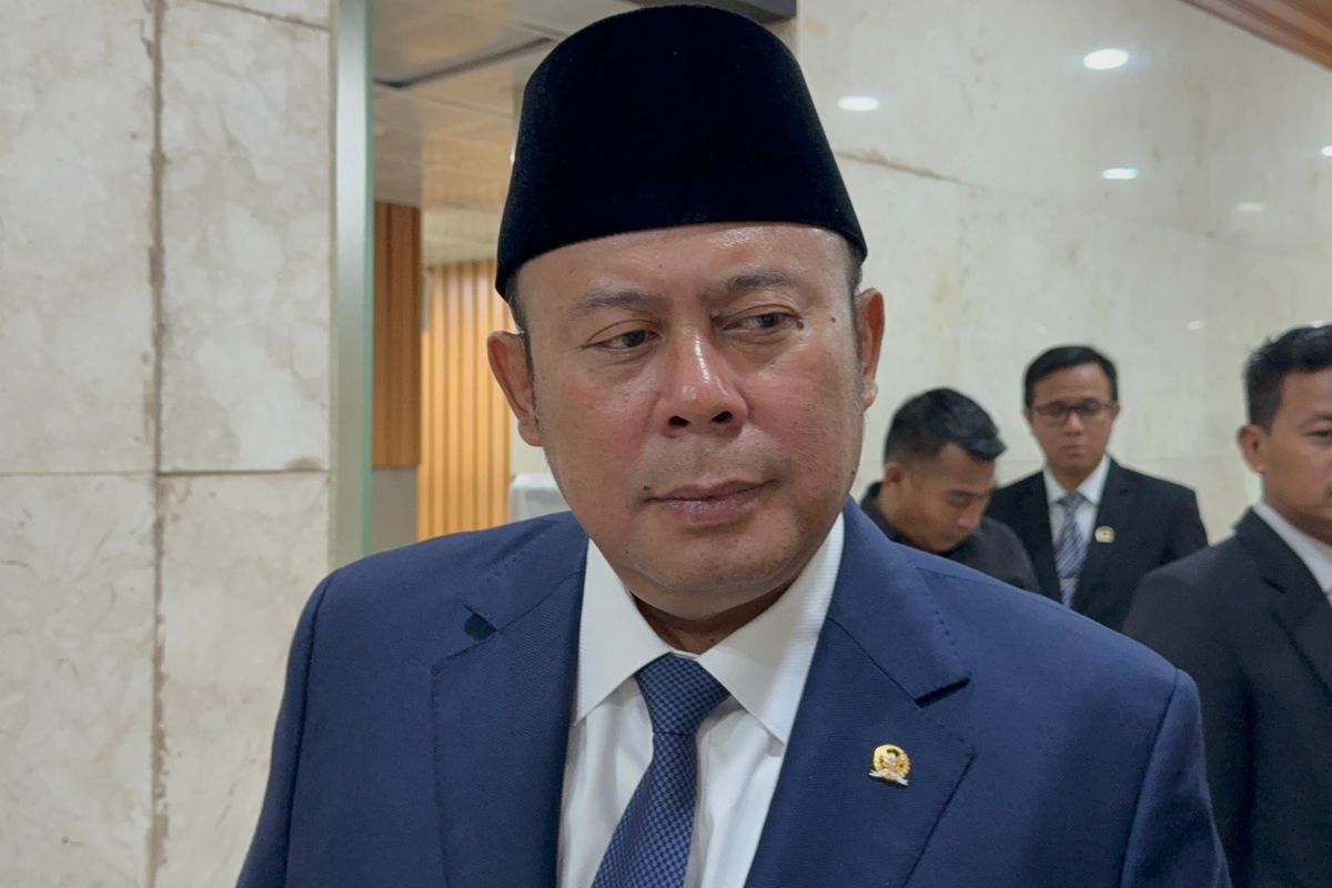 Wakil Ketua DPR Cucun Ahmad Syamsurijal saat ditemui di Gedung DPR, Senayan, Jakarta, Selasa (26/8/2025). 