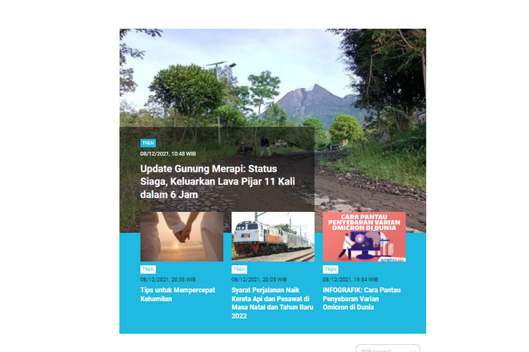 [POPULER TREN] Update Situasi Gunung Merapi | Daftar Nilai Passing Grade PPPK Guru