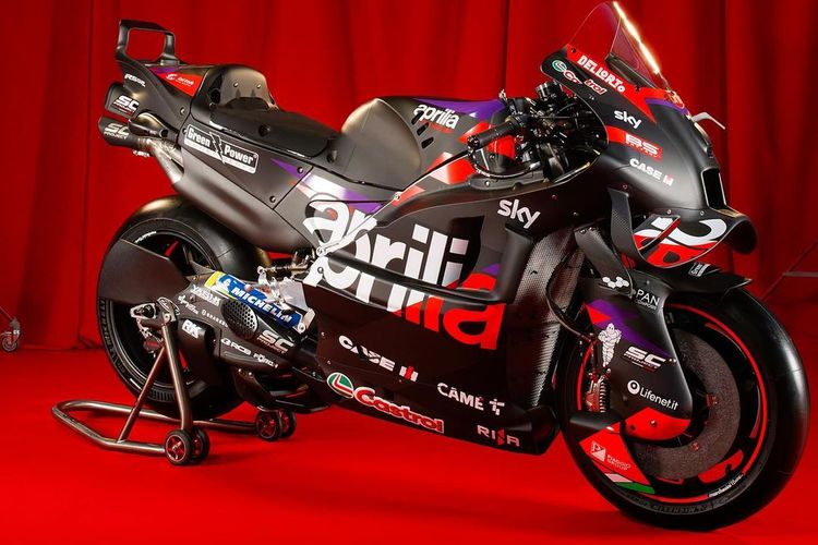 Aprilia RS-GP 24 resmi diperkenalkan buat musim MotoGP 2024