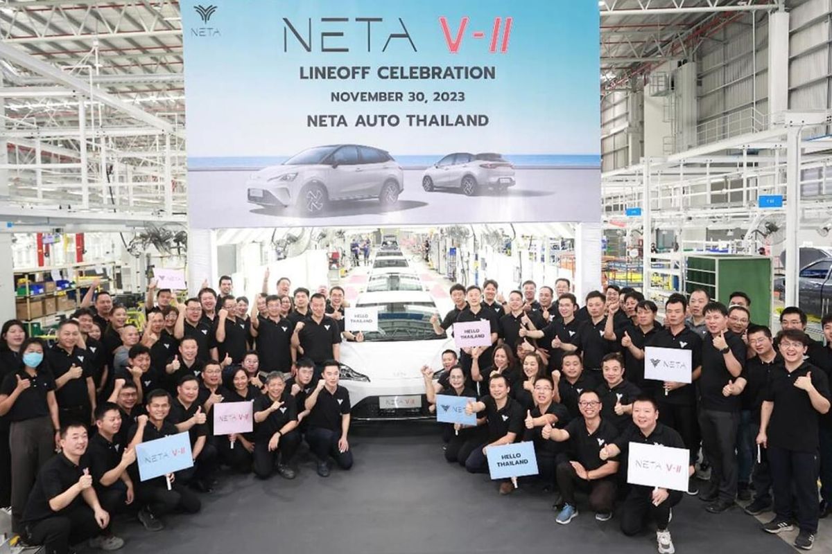 Pabrik mobil listrik Neta di Thailand resmi beroperasi