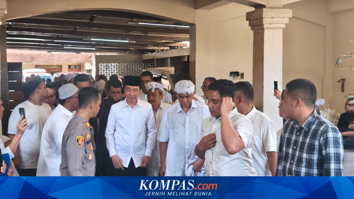 Melayat ke Kediaman Rachmat Gobel, Jokowi: Almarhum Sosok Pekerja Keras