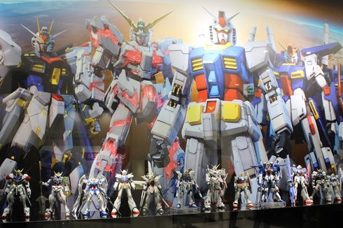 Olimpiade Tokyo 2020, Gundam Saksikan Olimpiade dari Luar Angkasa