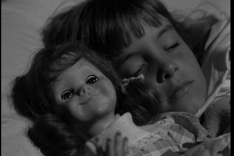 Boneka Talky Tina dalam film The Twilight Zone 