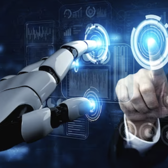 ilustrasi artificial intelligence