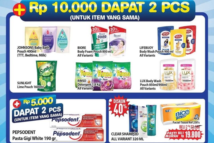 Promo Hypermart PDKT periode 2 sampai 3 Oktober 2021.