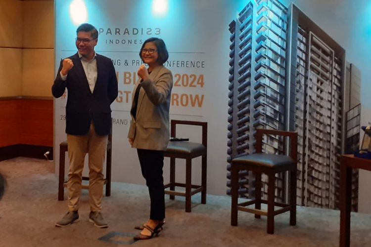 Konferensi Pers Paradise Indonesia di Jakarta, Senin (29/1/2024).