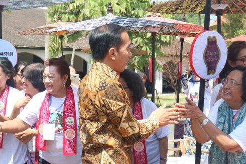 Makna Motif Batik Tambal Pamiluto Jokowi di Hari Batik Nasional